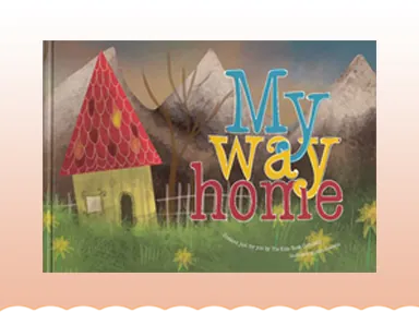 My Way Home personalised children's book cover from The Kids Book Company